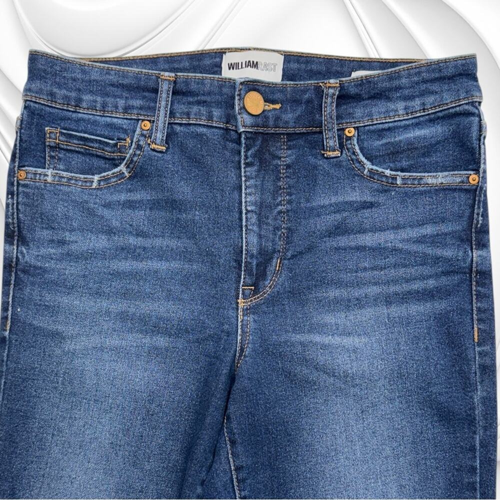 WILLIAM RAST Women’s 27 HIGH RISE ANKLE SKINNY Blue Jeans